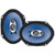 2x Pyle PL683BL 6x8" 360 Watt Max Power 3-Way Car Audio Speakers, Speaker Harness, Pry Tool Set (Bundle Fits Select 1989-Up Ford Vehicles)