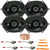 4x Kicker 43DSC6804 D-Series 6x8" 200 Watt Max Power 2-Way 4-Ohm Car Audio Coaxial Speakers, 2x Speaker Harnesses, Speaker Wire, Pry Tool Set (Bundle Fits Select 1989-Up Ford Vehicles)