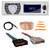 Pyle PLRMR23BTW Single DIN Bluetooth USB/AUX MP3 Player AM/FM Radio In-Dash Stereo Receiver, Pry Tool Set, Radio Antenna, Speaker Wire, Wiring Harness for Select 1985–2004 Ford & Other Vehicles