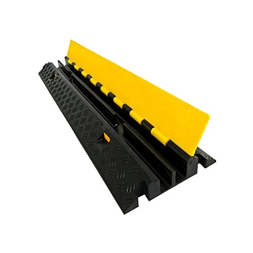 Pyle Pro Heavy-Duty Flip-Open Cable Protector Ramp PCBLCO102X2