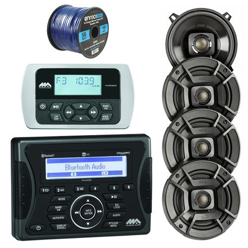 Jensen Marine Audio MA400 Bluetooth USB iPod/iPhone/ SiriusXMReady