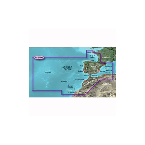 Garmin BlueChart® g2 Vision® HD ー VUS513L ー Jacksonville ー Bahamas