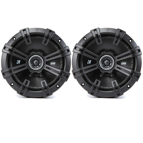 2 Kicker 43DSC6704 D-Series 6.75 240W 2-Way 4-Ohm Car Audio Coaxial S-