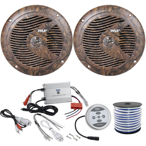 Pyle Marine Grade Stereo System PYLE Marine Subwoofer 10-Inch, 500