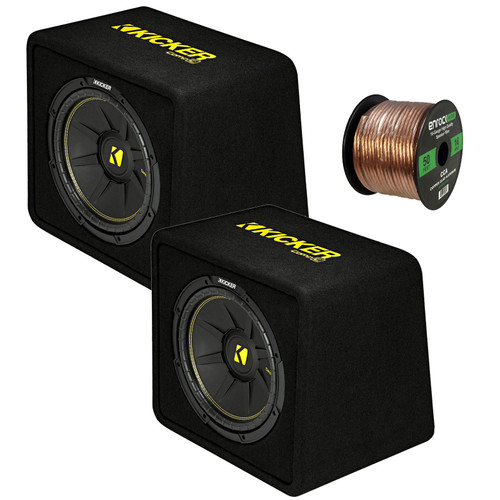 Pair (QTY 2) of Kicker CompC 12
