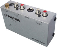 Pyle PP444 Ultra Compact Phono Turntable Preamp Converts Phono to Line Level