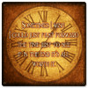 Fast Forward Time Metal Sign 12 x 12 Inches