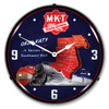 MKT Katy Lines  Lighted Wall Clock 14 x 14 Inches