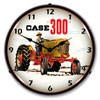 Case 300 Tractor Lighted Wall Clock 14 x 14 Inches