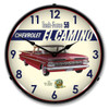 1959 El Camino Lighted Wall Clock 14 x 14 Inches