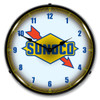 Sunoco Lighted Wall Clock 14 x 14 Inches