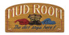 Mud Room Metal Sign 21 x 12 Inches