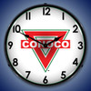 Conoco LED Lighted Wall Clock 14 x 14 Inches