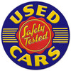 Used Cars Metal Sign 14 x 14 Inches