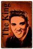 The King Metal Sign 24 x 36 Inches