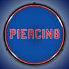 Piercing LED Lighted Business Sign 14 x 14 Inches