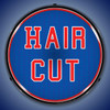 Hair Cut LED Lighted Business Sign 14 x 14 Inches