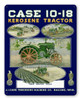 Case Kerosene Tractor Metal Sign 12 x 15 Inches