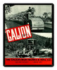 Galion Iron Works Metal Sign 12 x 15 Inches