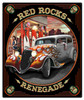 Red Rocks Renegade Metal Sign 30 x 36 Inches