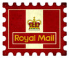 Retro Royal Mail Stamp Metal Sign 18 x 15 Inches
