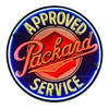 Packard  Service Neon Style Metal Sign 18 x 18 Inches