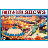 Foley And Burk Vintage Metal Sign 36 x 24 Inches