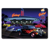 Galaxy Diner Metal Sign 18 x 12 Inches