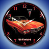 1969 Pontiac Firebird LED Lighted Wall Clock 14 x 14 Inches