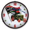 Oliver Hart Tractor LED Lighted Wall Clock 14 x 14 Inches