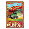 American Classic Sprint Cars Calistoga Metal Sign 12 x 18 Inches