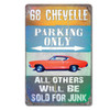 ’68 Chevelle Parking Only metal sign – classic car garage wall art Made in USA (12×18 inches) ’68 Chevelle Parking Only metal sign – classic car garage wall art Made in USA (12×18 inches)