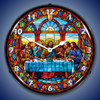 The Last Supper LED Lighted Wall Clock 14 x 14 Inches 