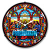 The Last Supper LED Lighted Wall Clock 14 x 14 Inches