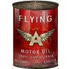 Flying A Gas Station Reproduction Motor Oil Can Metal Sign 12 x 18 Inches