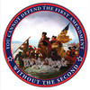 2nd Amendment Constitution Round Metal Sign 18 x 18 Inches