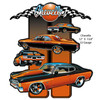 Chevelle Metal Cut Out Classic Car Cut-Out Metal Sign 12" x 13.8"