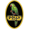 Polly Gasoline Oval  Metal Sign 9 x 14 Inches