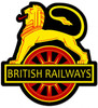 Retro British Railways Metal Sign 18 x 21 Inches