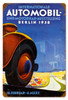 Vintage Automobile Berlin Metal Sign 12 x 18 Inches