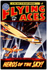 Retro Flying Aces Metal Sign 24 x 36 Inches