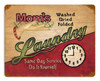 Retro Mom's Laundry Metal Sign 14 x 11 Inches