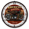 American Classic Bike Lighted Wall Clock