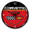 C4 Corvette Lighted Wall Clock