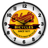 Columbia Bikes Lighted Wall Clock