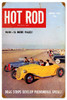 Retro Hot Rod Magazine Drag Strips Metal Sign16 x 24 Inches