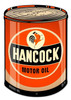 Retro Hancock Oil Metal Sign 14 x 20 Inches