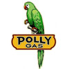 Retro Polly Gas Custom Shape Metal Sign 21 x 31 Inches