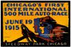 Retro Metal Sign Chicago 500 36 x 24 Inches