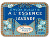 Vintage Savon Lavande Metal Sign  10 x 8 Inches